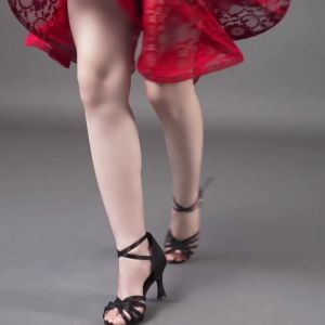 Latin Dance Shoes For Women Dancing Shoes Ladies Girls Ballroom Tango Modern Shoes Standard Salsa Training Shoe 5/7.5/8.5cm Heel