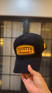 Eddostyn Topi Trucker Jaring Corduroy Outdor ROMERO BLACK