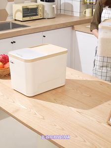 『พร้อมส่ง』ถังใส่ข้าวสาร ป้องกันแมลงและความชื้น เกรดอาหาร ปิดผนึกและสดใหม่ กล่องเก็บอาหารแห้ง มี3ขนาดให้เลือก 10-15kg