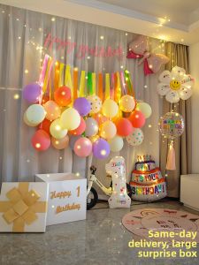 ETY | Macaron Balloons Birthday Party Decorations