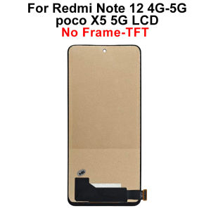 TFT For Xiaomi Redmi Note 12 4G Display 23021RAAEG LCD Touch Screen Digitizer For Redmi Note 12 5G LCD Assembly Replacement Part