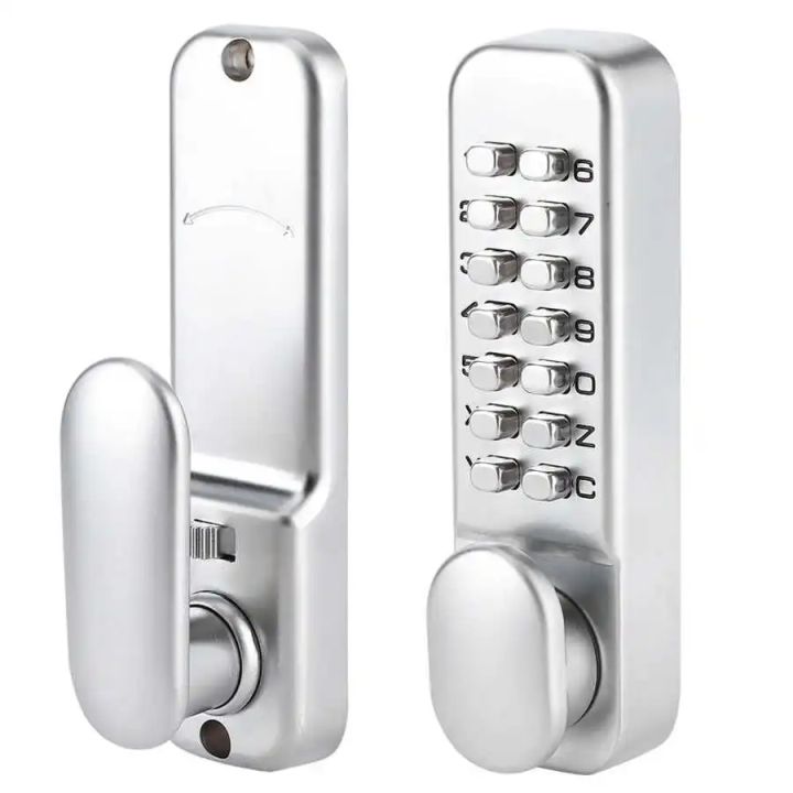 Waterproof Gate Lock Digital Door Lock Keyless Mechanical Home Lock