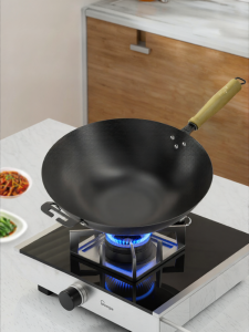 GUZHENJIANG | Non-Stick Iron Wok for Home Use