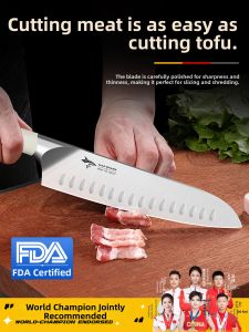 Mad Shark | Forged Multi-use Kitchen Knife