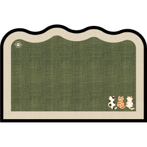 xy | Ultra-thin Retro High-end Non-slip Stain-resistant Doormat 1mm