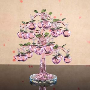 New Year Decorative Crystal  Tree Wealth Moving Gift Living Room Decoration Ornaments Modern Simplicity Home Accessories