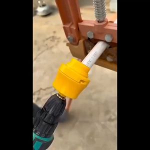 Thread Maker Tool Electric Drill Accessory High Strength Pvc Pipe Threader Tool Kit for Easy Plumbing Simple Installation Durable Die Set