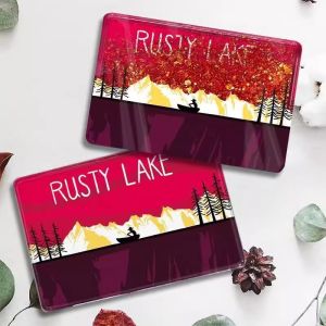 Đồ Trang Trí Acrylic Mr. Crow Rabbit Hotel Flow Sand Game XiuHu Quà Tặng Cho Người Yêu Thích Hoạt Hình Đồ Trang Trí Không Giới Hạn Độ Tuổi