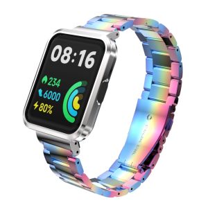 Strap for Redmi Watch 2 Lite: Stainless Steel Wristband & Replacement Metal Strap