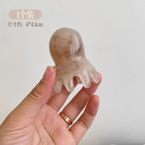 Portable Mini Deep Sea Octopus Massage Comb Personal Carry-On Acupoint Brush Travel Size Hair Comb Skin Scrubbing Tool