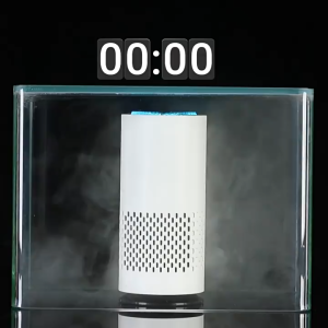 SG【Ready Stock】Cup Holder Air Purifier Portable Mini Design 5-Minute Formaldehyde & Pollen Removal 360° Air Intake Ultra-Low Noise (<20dB) USB Cable Included Perfect Gift