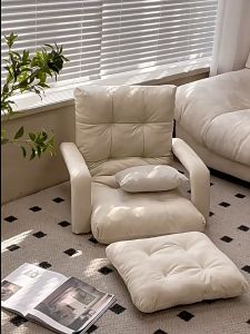 โซฟา โซฟาญี่ปุ่นแบบนั่งพื้น เบาะรองนั่งพร้อมที่พิงหลัง เบาะเพื่อสุขภาพ ปรับได้6ระดับ พร้อมส่ง