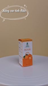 Tinh Dầu Treo Và Kẹp Xe OTO Quýt Thiên Nhiên DMT Nguyên Chất Thơm Xe Giảm Căng Thẳng Tỉnh Táo 8ml