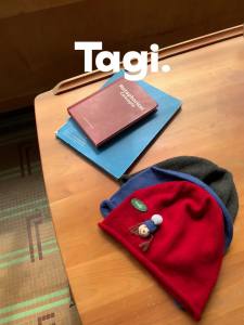 Tagi. Dress-up Game Knit Slouch Beanie