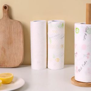 Lazy Rag Dry Washable Kitchen Towel Tissue Kitchen Wipes Dish Tisu Dapur Kain Dapur Disposable Dish Paper 厨房一次性抹布