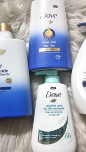 Dầu Gội Sữa tắm Dove Ceramide Phục hồi hư tổn 640g 880g