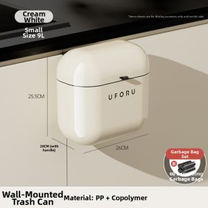 CHUMX | Hanging Trash Bin Kitchen and Bathroom Stylish with Lid