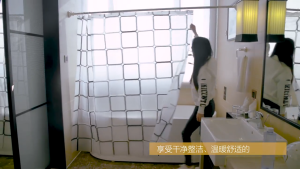 【12H Ship Local Delivery】180x180cm Bathroom Waterproof Shower Curtain Makapal Black White Gray Blue Beige Brown plaid ocean plant Flower Leaf Peva Waterproof Shower Curtain With 12 Hooks