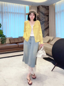ME Homeyang Basil Old Money Shirt Mixed Fiber Breathable Fashionable Loose Casual Outerwear Sun Protection Spring Summer
