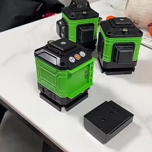 【Free Gift】 SOARFLY 🔋3 batteries🔋12 /16 Lines Adjustable Laser Level Green Light 360° Rotating Cross Automatic Measurement Self-leveling with Digital Display 4D Auto Measurement Tool