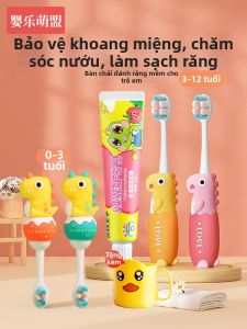 YINGLEMENGMENG | Soft-bristled Toothbrush for Kids 0-3 to 12 Years Set