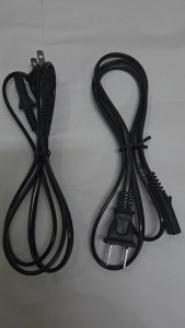 Dây nguồn số 8 dây nguồn cassette đen dài 1m2 - Dùng cho các thiết bị điện tử