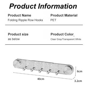 Rotating suction cup corrugated hook Traceless adhesive hook No punching required strong load-beari