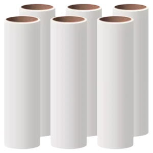 Adhesive Hair Remover Roller Dust Paper Brush Hair Absorbing Clothes Cleaning Brush Carpet Hair Roller Replacement Paper