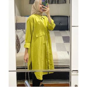 DIORA TUNIK RAYON PREMIUM MODEL KEKINIAN TUNIK POLOS JUMBO BUSUI ATASAN BAJU WANITA CASUAL OUTFIT OOTD CASUAL