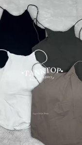 Oppa Style Shop Tanktop Crop Tali Kecil TT003 Korean Sport Tanktop / Tanktop Crop Olahraga Running Gym Yoga