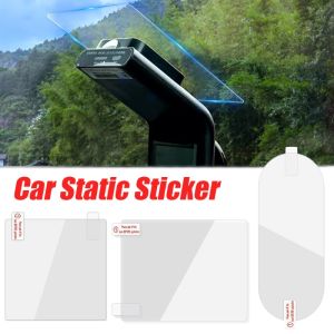 Car Windshield Static Stickers Transparent Windscreen Decal for Dash Cam ETC Bracket Fixing Sticker Auto Accessories