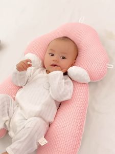 Baby pillow newborn shaped soothing comfortable sleeping pillowable Sweat-absorbent and breathable