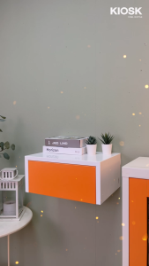 KIOSK ตู้แขวน HANGEN ลิ้นชัก-สั้น รุ่น HDR-40 มีใบกำกับภาษี