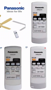 ZIN REMOTE QUẠT TRẦN PANASONIC 4 CÁNH F56MPG/ F56MZG /F564 /F48CZL CHÍNH HÃNG BẢO HÀNH 1 NĂM