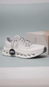 Sepatu Lari Pria On Cloud Run - Kulit Sintetis Putih Ukuran EU:39-43