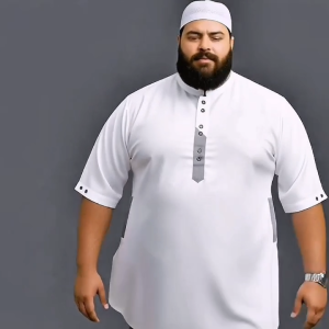 Baju Koko Dewasa  Kurta Terbaru 2 Saku aktif XXL-10XL Jumbo warna lengkap