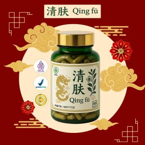 QINGFU HERBAL (50 Kapsul) Meredakan Gatal Pada Kulit dan Badan