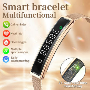 LIGE Women Smart Bracelet With Heart Rate Monitor Activity Fitness Tracker Sports Wristband Waterproof Smart Watch Men Smartband