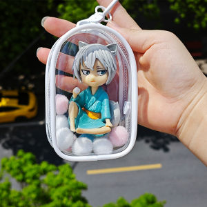 New Style Clear Outdoor Bag Transparent Mini Cute Doll Pouch For Popmart Crybaby Anime Dolls Cartoon Figures DIY Plushy Clay Dolls