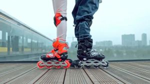 TẶNG BỘ ĐỒ BẢO HỘ- Giày patin trượt Sport dành cho trẻ em người lớn có thể điều chỉnh to nhỏ batin batanh