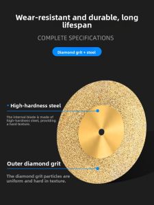 HUANGXIAOCHAO | Diamond Abrasive Cutting Discs No-Spine Electric Grinder Seam Cleaning