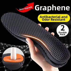 Arch Support Shoe Insoles Graphene Anti-Odor Antibacterial Cushioning Shock-Absorbent Breathable