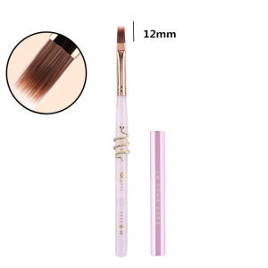 1/2 Cọ Vẽ Móng Nghệ Thuật Ombre Cán Gỗ Đàn Hương Cọ Vẽ Gel UV Màu Gradient Cọ Móng Nylon Dùng Vẽ Móng Acrylic