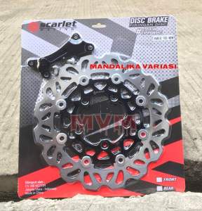 New Disc Piringan Cakram Depan Copy Ktc Variasi Moz 260mm Vario 150 New 2019-2022 Dan Vario 125 New 2023 Lubang Disc 5 Baut Black Edition Moz
