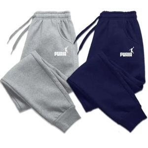 2026 Mens Trousers for Autumn and Winter Mens Casual Pants Fashionable Soft Sportswear Pants Jogging Sports Logo Print