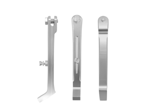 Universal Side Stand Silver  205mm Full Alloy with Spring Aluminum Alloy Material for Motorcycle