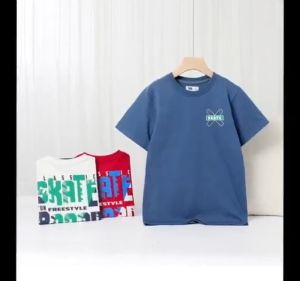 Áo thun bé trai 25kg đến 45kg AKL áo thể thao thông hơi bé trai size đại 5 đến 14 tuổi nặng hàng Quảng Châu  Thương hiệu: AKL - thương hiệu quần áo trẻ em xuất khẩu Chất liệu: polyeste. Thiết kế vải lưới đục lỗ thông hơi thoáng khí nhanh khô mềm và si