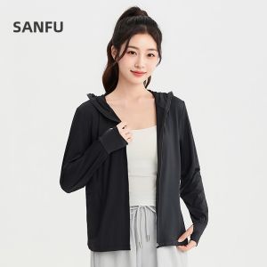 SANFU | Summer Hooded Zipper Pockets Comfortable Slim Fit Jacket