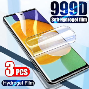 3Pcs Hydrogel Film For Samsung Galaxy A10 A20 A20E A30 A40 A50 A50S A60 A70 A11 A21 A31 A41 A51 A71 Screen Protector Film