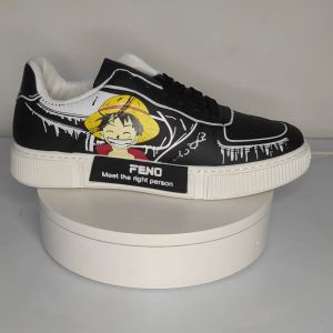 Prikol Sport Anime One Piece Monkey D Luffy Sepatu Pria Sekolah Cowok Running Jogging Sneaker Keren Kekinian Ringan 155
